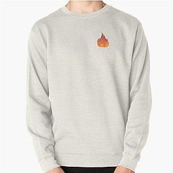 Sapnap Sweatshirts - Sapnap Fire symbol Pullover Sweatshirt RB0909