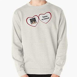 Sapnap Sweatshirts - Sapnap  my beloved Pullover Sweatshirt RB0909