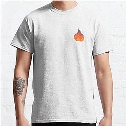 Sapnap T-Shirts - Sapnap Fire symbol Classic T-Shirt RB0909