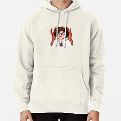 Sapnap Hoodies - Adorable Sapnap flame chibi fanart Pullover Hoodie RB0909
