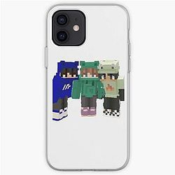 Sapnap Cases - Quackity, Sapnap and Karl Jacobs iPhone Soft Case RB0909