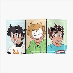 Sapnap Posters - Sapnap Trio Poster RB0909