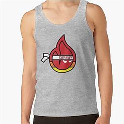 Sapnap Tank Tops - Sapnap Fire Tank Top RB0909