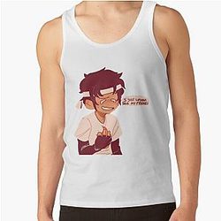 Sapnap Tank Tops - Sapnap just wanna see my friends Tank Top RB0909