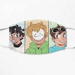 Sapnap Face Masks - Sapnap Trio Flat Mask RB0909