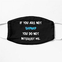 Sapnap Face Masks - If you are not - Sapnap Flat Mask RB0909