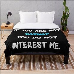 Sapnap Blanket - If you are not - Sapnap Throw Blanket RB0909