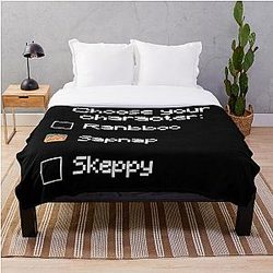 Sapnap Blanket - Choose you character - Sapnap Dream SMP Throw Blanket RB0909