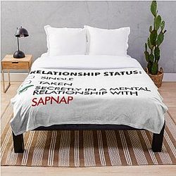 Sapnap Blanket - Secretly in mental Relationship with Sapnap Throw Blanket RB0909