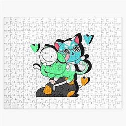 Sapnap Puzzles - Dream Team as cats Jigsaw Puzzle RB0909