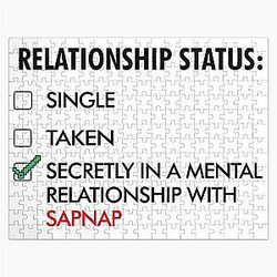 Sapnap Puzzles - Secretly in mental Relationship with Sapnap Jigsaw Puzzle RB0909