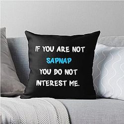 Sapnap Pillows - If you are not - Sapnap Throw Pillow RB0909