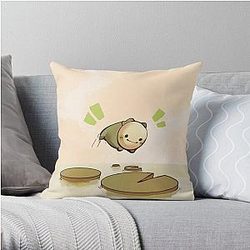 Sapnap Pillows - Sapnap But Green Frog Throw Pillow RB0909