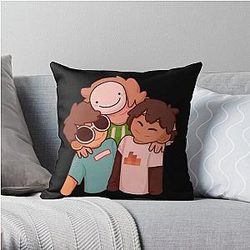 Sapnap Pillows - Sapnap and Karl Jacobs stickers Throw Pillow RB0909