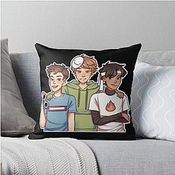 Sapnap Pillows - Sapnap Best stickers Throw Pillow RB0909