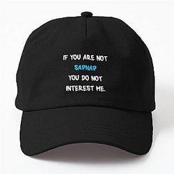 Sapnap Hats &amp; Caps - If you are not - Sapnap Dad Hat RB0909