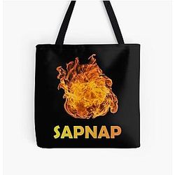 Sapnap Bags - Sapnap All Over Print Tote Bag RB0909