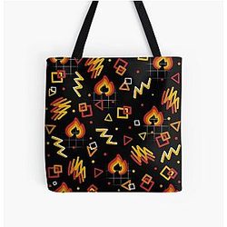 Sapnap Bags - Sapnap Bowling Alley Carpet All Over Print Tote Bag RB0909