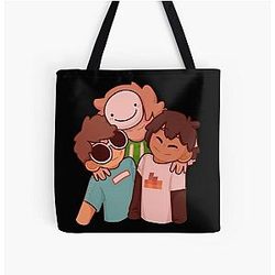 Sapnap Bags - Sapnap and Karl Jacobs stickers All Over Print Tote Bag RB0909