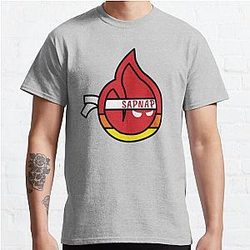Sapnap T-Shirts - Sapnap Fire Classic T-Shirt RB0909