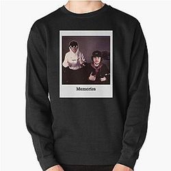 Sapnap Sweatshirts - Karl and Sapnap memories Polaroid  Pullover Sweatshirt RB0909