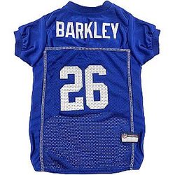 Pets NFL Team Player Jersey for Cats and Dogs Saquon Barkley New York Giants X-Small