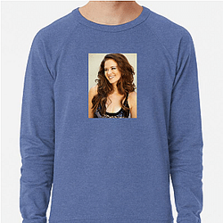 Sarah Drew is famous for her role in Grey's Anatomy Sarah Drew Sweatshirts