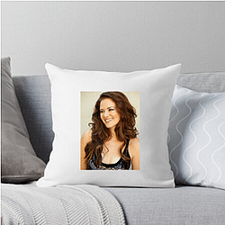 Sarah Drew is famous for her role in Grey's Anatomy Sarah Drew Pillows Cover