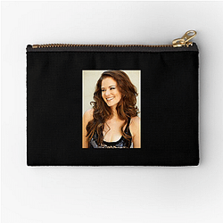 Sarah Drew is famous for her role in Grey's Anatomy Sarah Drew Zipper Pouches