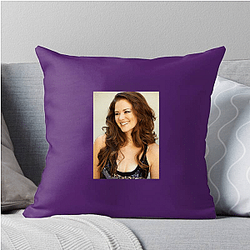 Sarah Drew is famous for her role in Grey's Anatomy Sarah Drew Pillows Cover