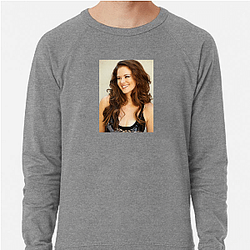 Sarah Drew is famous for her role in Grey's Anatomy Sarah Drew Sweatshirts