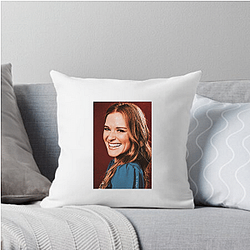 Sarah Drew is known for her work in television Sarah Drew Pillows Cover