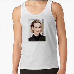 Sarah Paulson starred in the film Ocean's 8 Sarah Paulson Tank Tops