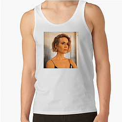 Sarah Paulson is an American actress Sarah Paulson Tank Tops