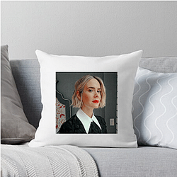 Sarah Paulson is known for her versatile performances Sarah Paulson Pillows Cover