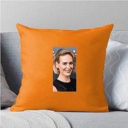 Sarah Paulson won an Emmy for her role in The People v O J Simpson Sarah Paulson Pillows Cover
