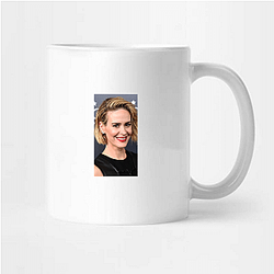 Sarah Paulson won an Emmy for her role in The People v O J Simpson Sarah Paulson Mugs