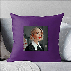 Sarah Paulson is known for her versatile performances Sarah Paulson Pillows Cover