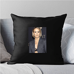 Sarah Paulson frequently collaborates with Ryan Murphy Sarah Paulson Pillows Cover