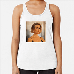 Sarah Paulson is an American actress Sarah Paulson Tank Tops