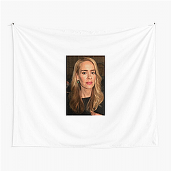 Sarah Paulson has a main role in American Horror Story Sarah Paulson Tapestries