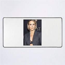 Sarah Paulson frequently collaborates with Ryan Murphy Sarah Paulson Mouse Pads