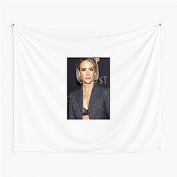 Sarah Paulson frequently collaborates with Ryan Murphy Sarah Paulson Tapestries