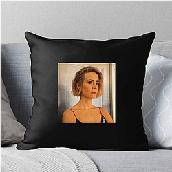 Sarah Paulson is an American actress Sarah Paulson Pillows Cover