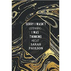 Sarah Paulson Lined Notebook Journal Diary Gift Book 6x9 Inches 110 Pages