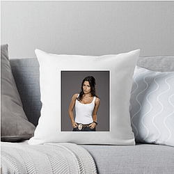Sarah Shahi had a main role in the Netflix series Sex/Life Sarah Shahi Pillows Cover