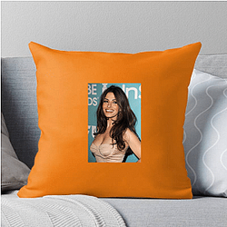 Sarah Shahi starred in the series Person of Interest Sarah Shahi Pillows Cover