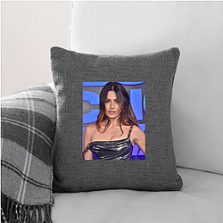 Sarah Shahi was a former NFL cheerleader Sarah Shahi Pillows Cover