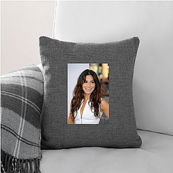Sarah Shahi is known for her dramatic roles Sarah Shahi Pillows Cover