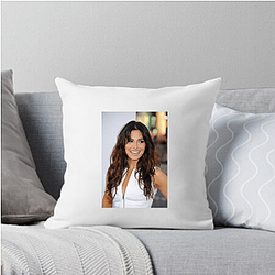 Sarah Shahi is known for her dramatic roles Sarah Shahi Pillows Cover